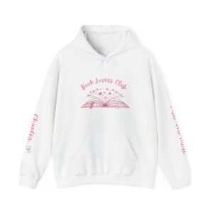 Romance Book Lovers Club Hoodie — Soft Feminine Cozy Sweatshirt